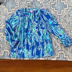 Lilly Silk Floral Blouse
